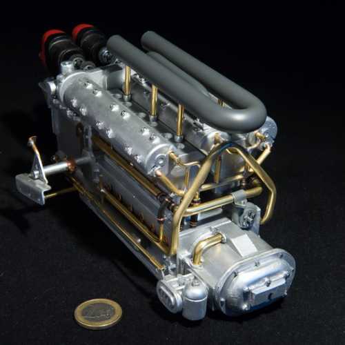 Fiat 806 Grand Prix moteur 1/6