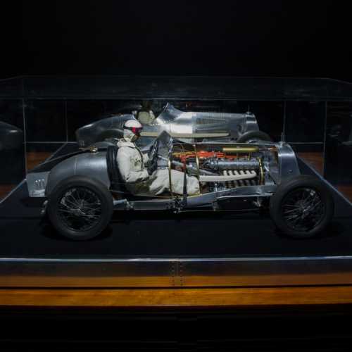 Vitrine maquette Fiat 806 Grand prix 1/6