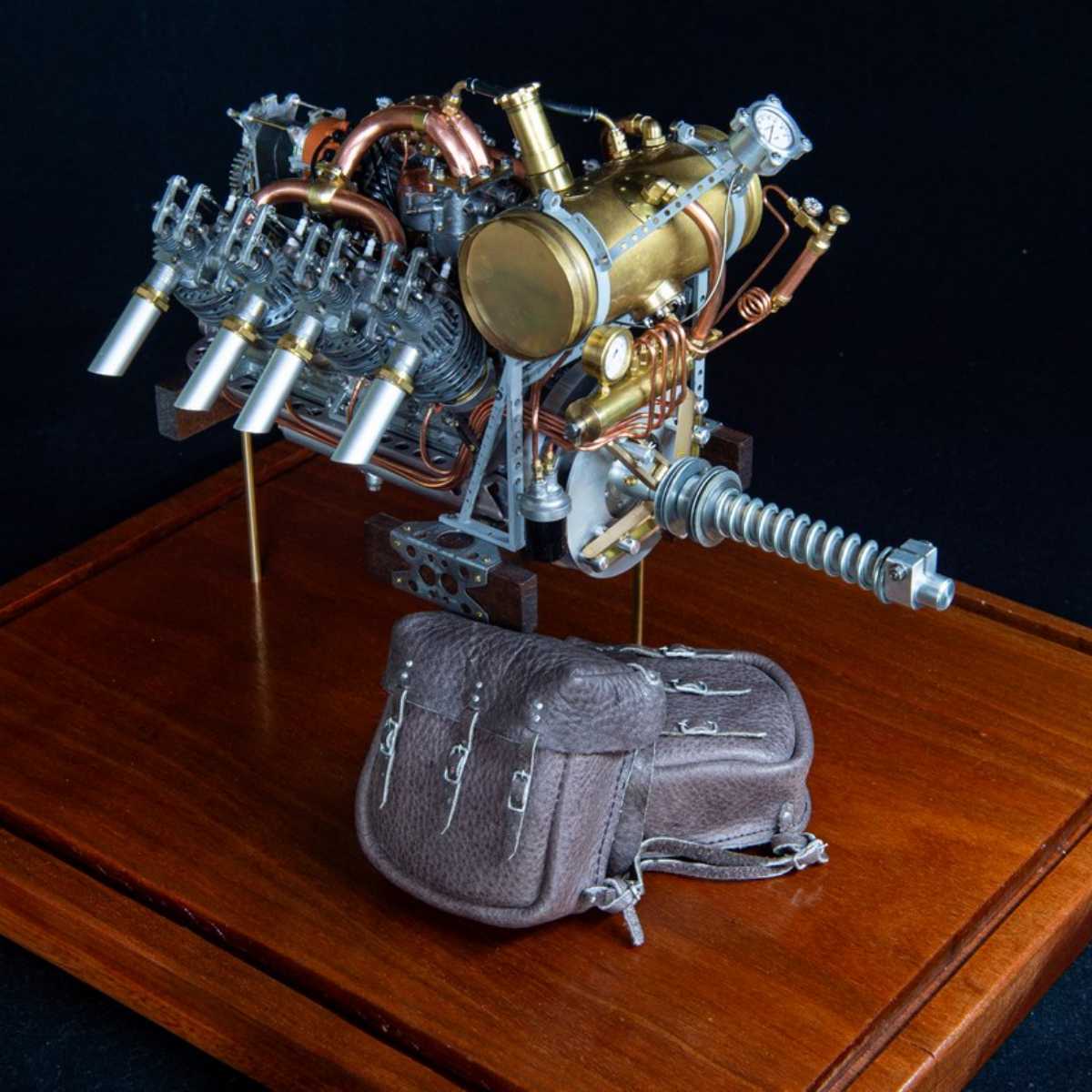 Engine GN JAP v8 Cyclecars Richard Scaldwell