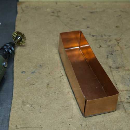 Grand réservoir d'huile.