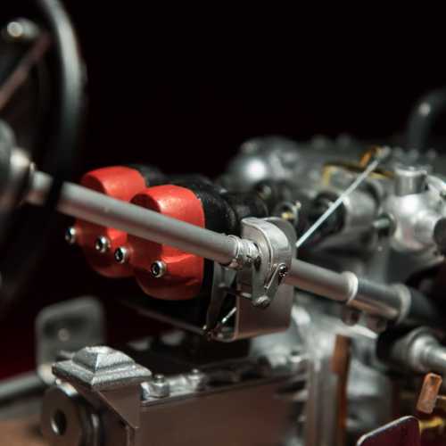 Tringlerie réglage avance allumage FIAT 806 Grand Prix