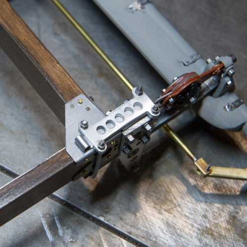 Partie avant sur laquelle vient se fixer le tendeur cycle-car GN JAP v8