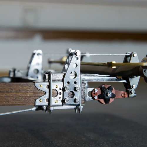 Détail train avant GN JAP scale 1/6