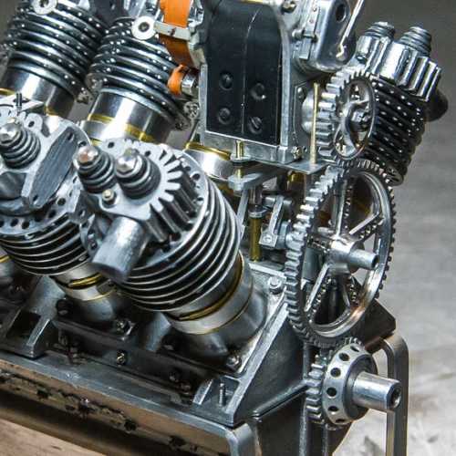 GN JAP v8 Engine maquette voiture de course 1/6