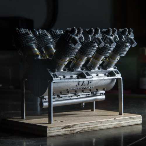 Engine JAP v8 John Alfred Prestwich