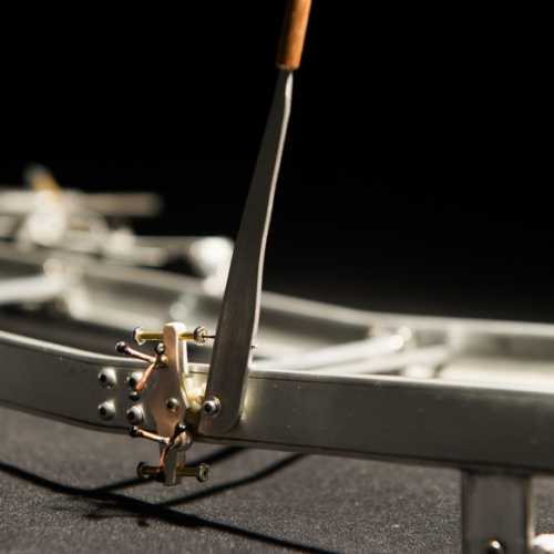 Mécanisme de freinage de la FIAT 806 Grand Prix.