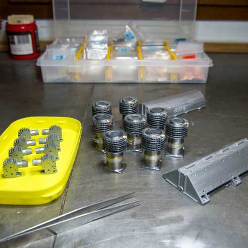 GN JAP v8 cycle car Engine 1/6