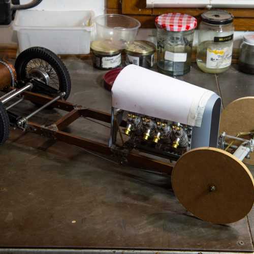 Ebauche carrosserie moteur GN JAP