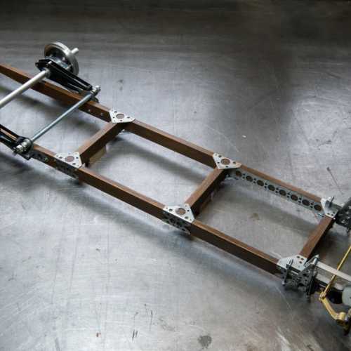 Châssis model 1/6 GN JAP V8 cyclecar full-scratch