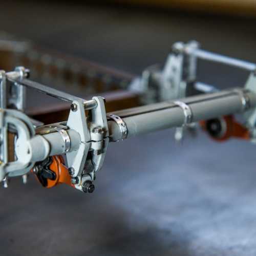 GN JAP maquette 1/6 détail train avant.